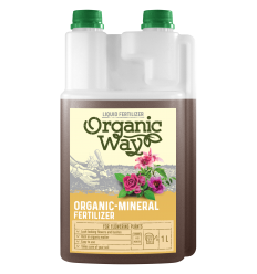 ORGANIC WAY GĖLĖMS IR ŽYDINTIEMS KRŪMAMS SKIRTOS ORGANINĖS-MINERALINĖS TRĄŠOS 1 L