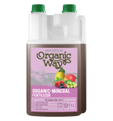 ORGANIC WAY BRAŠKĖMS IR VAISKRŪMIAMS SKIRTOS ORGANINĖS-MINERALINĖS TRĄŠOS 1 L