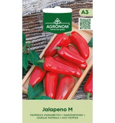 VIENAMETĖS PAPRIKOS JALAPENO M