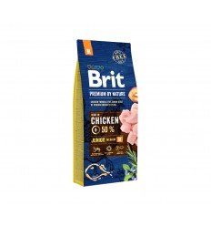 BRIT PREMIUM NATURE JUNIOR M 15KG ŠUNIMS