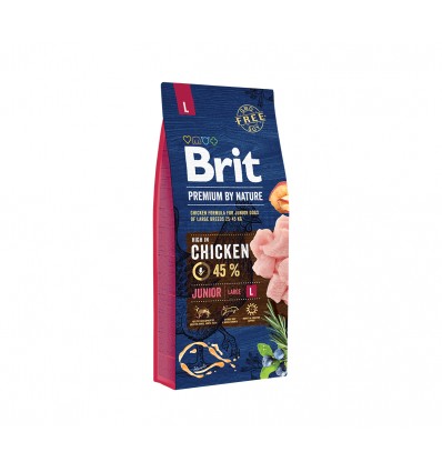 BRIT PREMIUM NATURE JUNIOR L 15KG ŠUNIMS