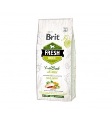 BRIT FRESH DUCK ACTIVE 12KG ŠUNIMS