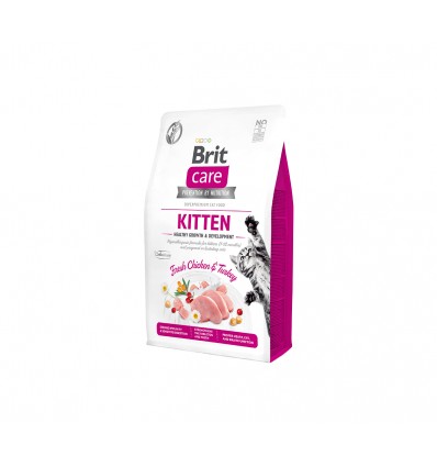 BRIT CARE HEALTHY GROWTH&DEVELOPMENT 2KG KAČIUKAMS