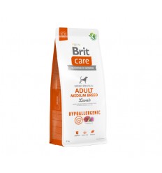 BRIT CARE ADULT M LAMB&RICE 12KG ŠUNIMS