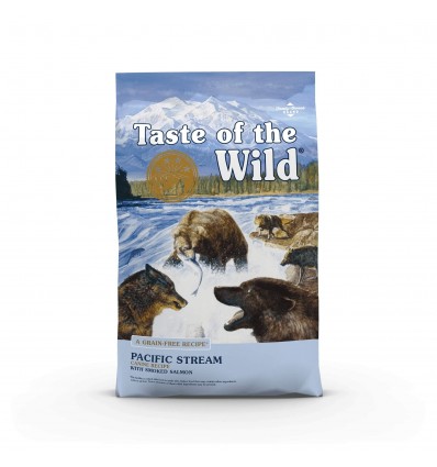 TASTE OF THE WILD PACIFIC STREAM SU LAŠIŠA 2KG ŠUNIMS SAUSAS BEGRŪDIS