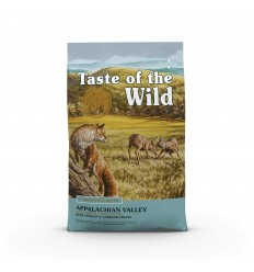 TASTE OF THE WILD APPALACHIAN VALLEY SU ELNIENA IR AVINŽIRNIAIS 12,2KG MAŽŲ VEISLIŲ ŠUNIMS SAUSAS BEGRŪDIS